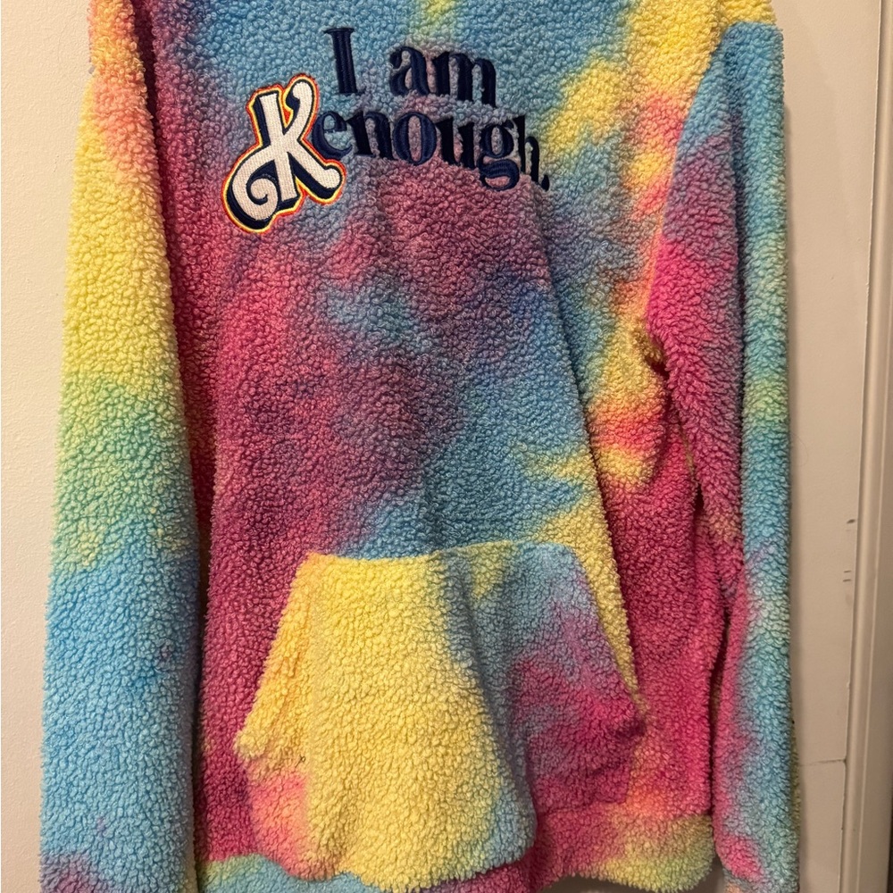 I am K-enough Tie-Dye Sherpa Hoodie
